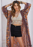 Women’s Chic Dusk Boho Kimono Dress